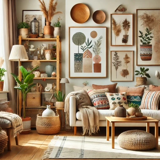 Well-arranged living room